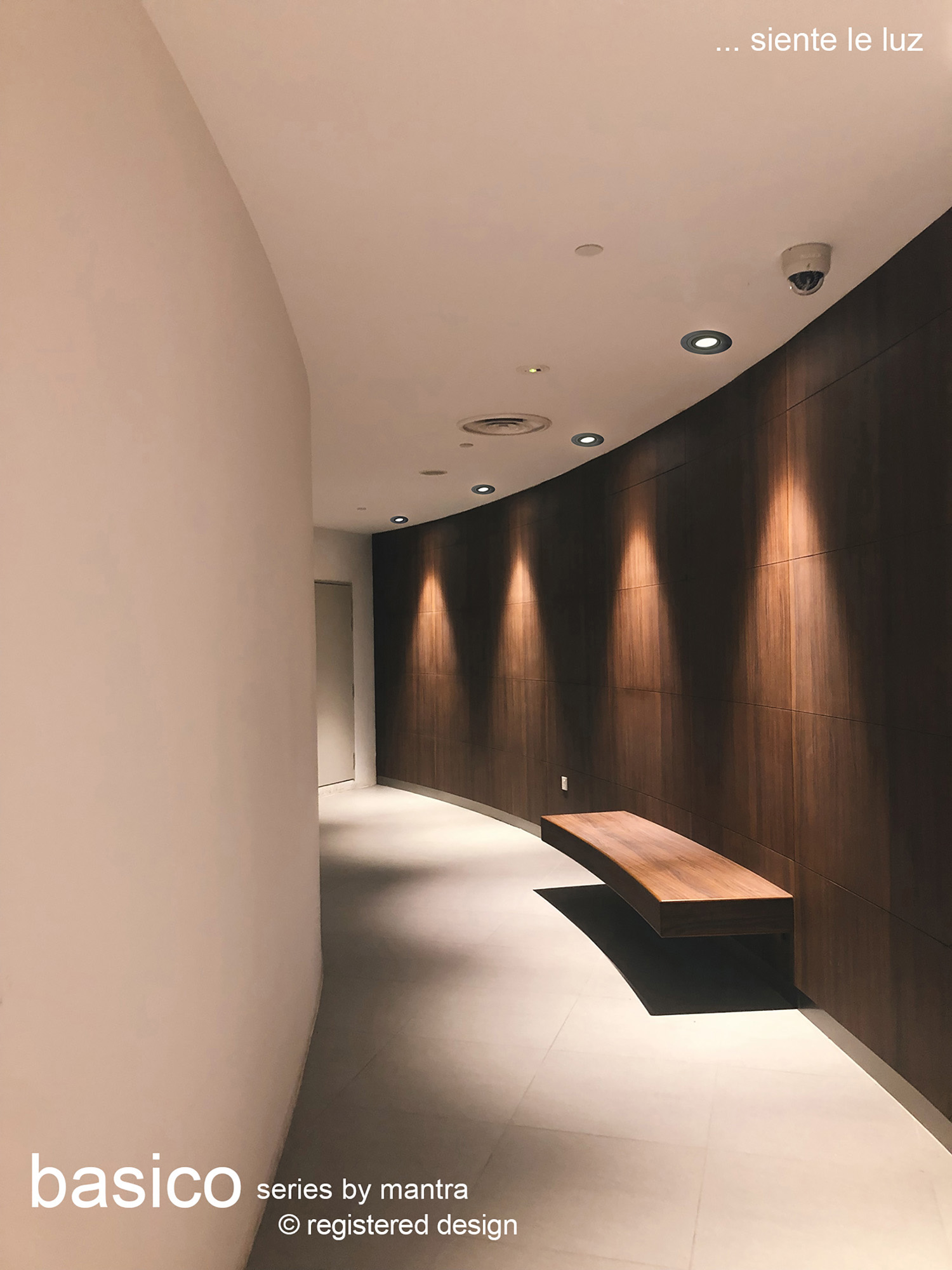 Basico GU10 Recessed Ceiling Luminaires Mantra Fusion Round Recess Ceiling